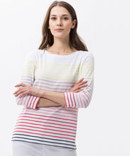 Load image into Gallery viewer, Coletta Striped 3/4 Sleeve Shirt