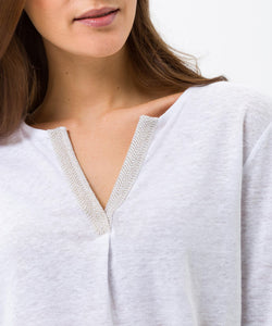 Carol Linen 3/4 Sleeve Shirt