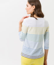 Load image into Gallery viewer, Colletta Striped 3/4 Sleeve Shirt
