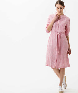 Gweneth Linen Belt Dress