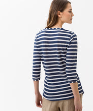 Load image into Gallery viewer, Claire 3/4 Sleeve Linen Blend Shirt
