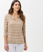 Load image into Gallery viewer, Claire 3/4 Sleeve Linen Blend Shirt
