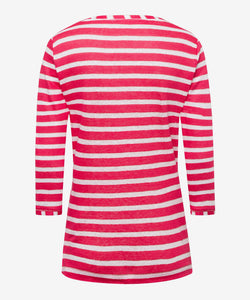 Claire 3/4 Sleeve Linen Blend Shirt