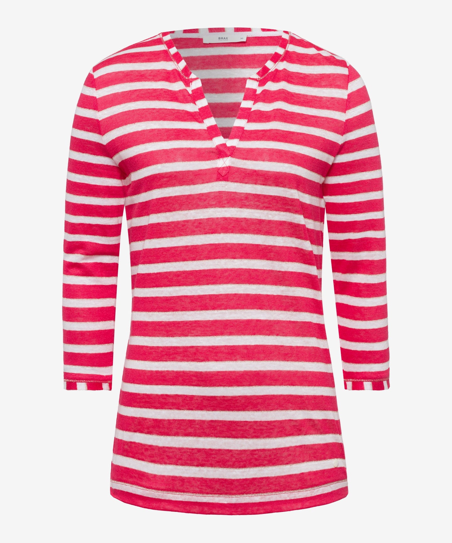 Claire 3/4 Sleeve Linen Blend Shirt