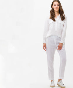 Valina Linen Blouse