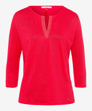 Load image into Gallery viewer, Carol 3/4 Sleeve Linen Shirt
