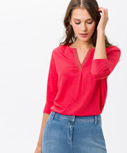 Load image into Gallery viewer, Carol 3/4 Sleeve Linen Shirt
